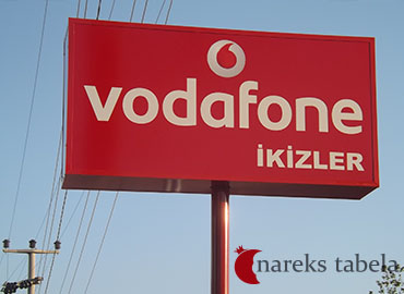 Vodafone Totem Tabela Antalya