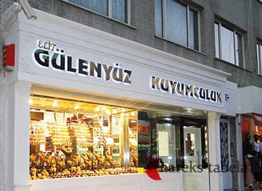 Kuyumcu Tabelası Antalya